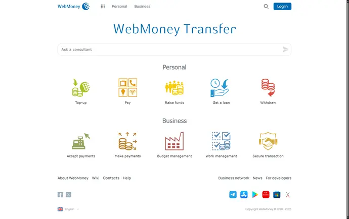 web-money-website