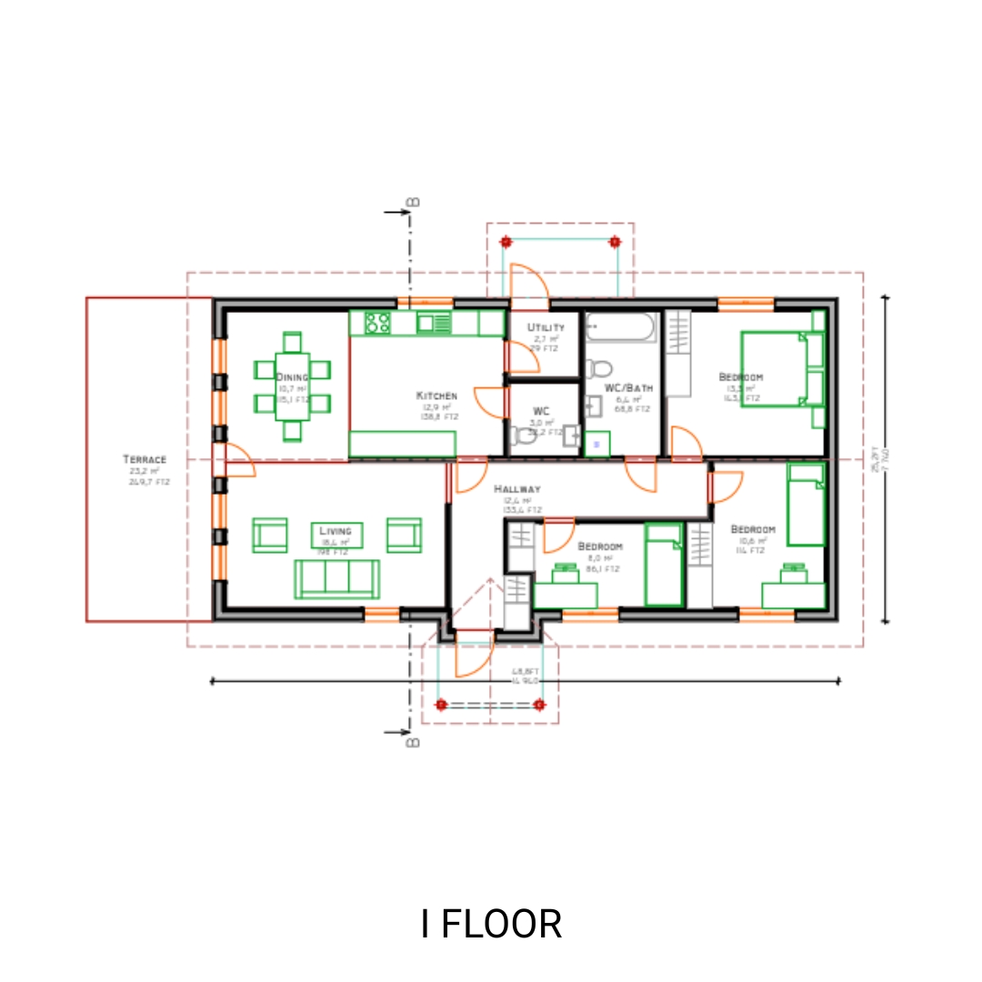 floorplan of classic