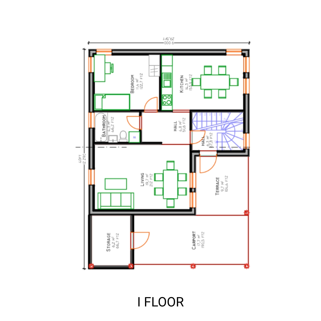 floorplan of classic