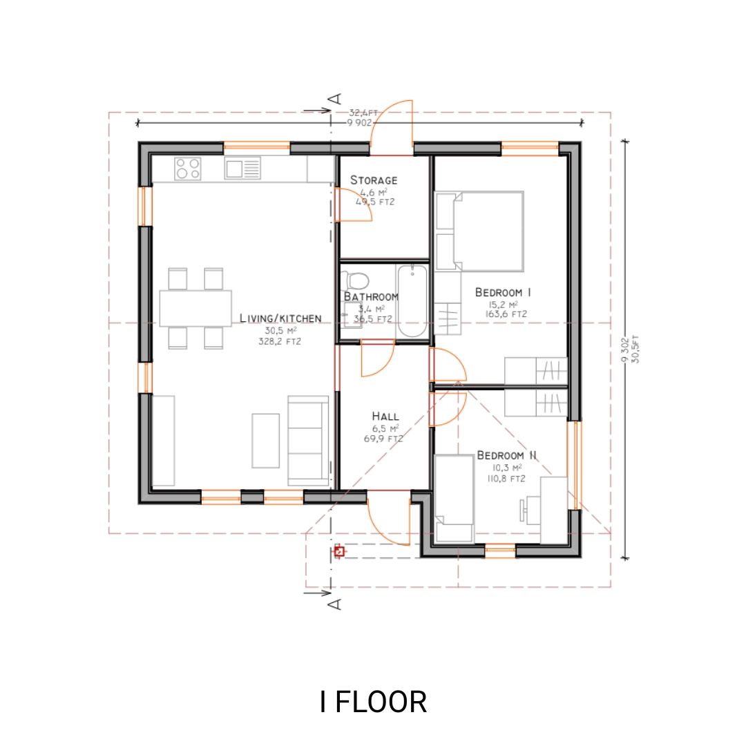 floorplan of classic