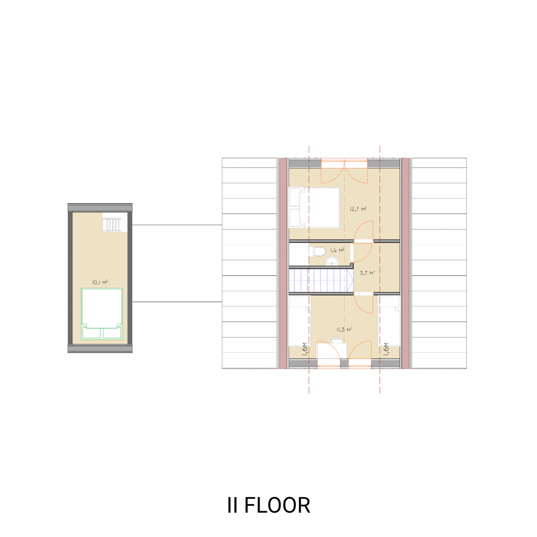 floorplan of double