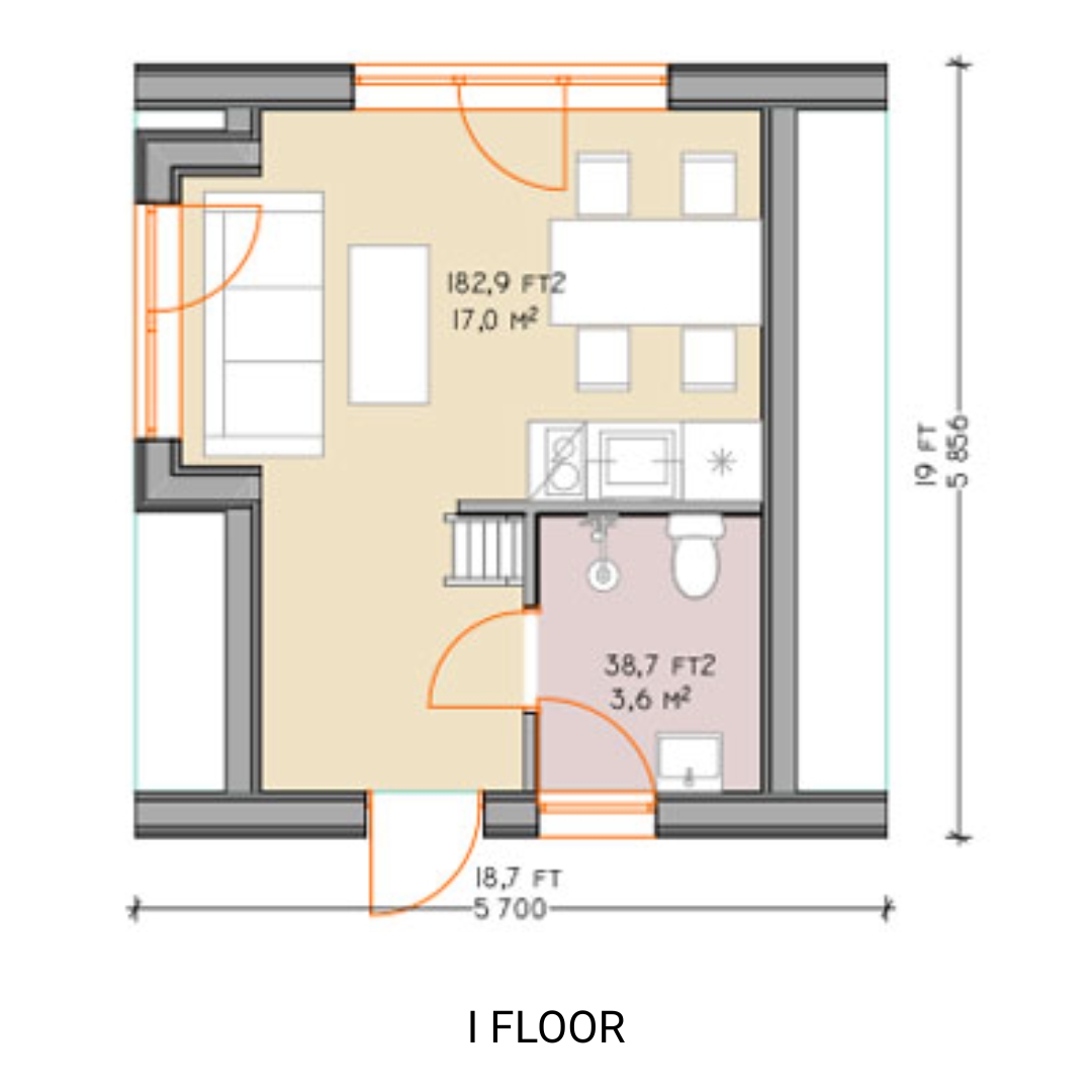 floorplan of duo