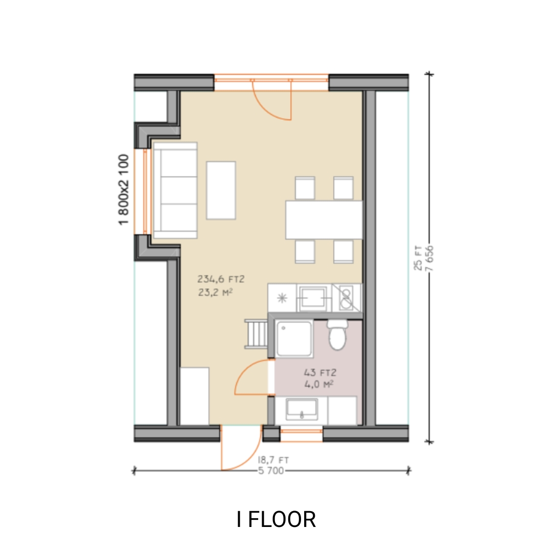 floorplan of duo