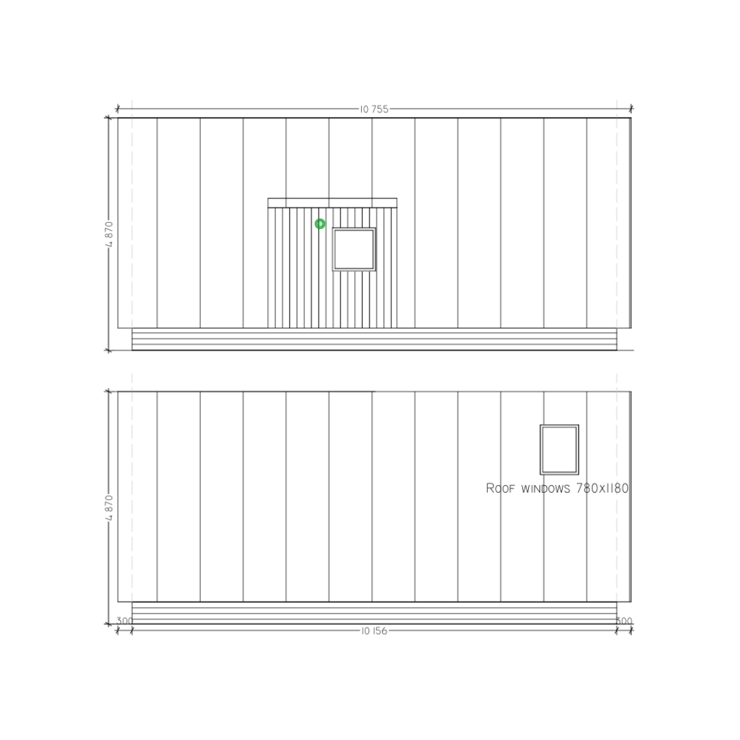 side drawing of solo
