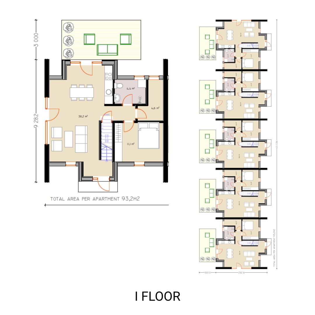 floorplan of townhouse