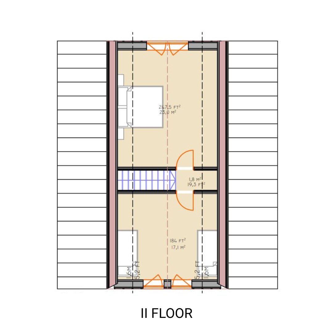 floorplan of trio