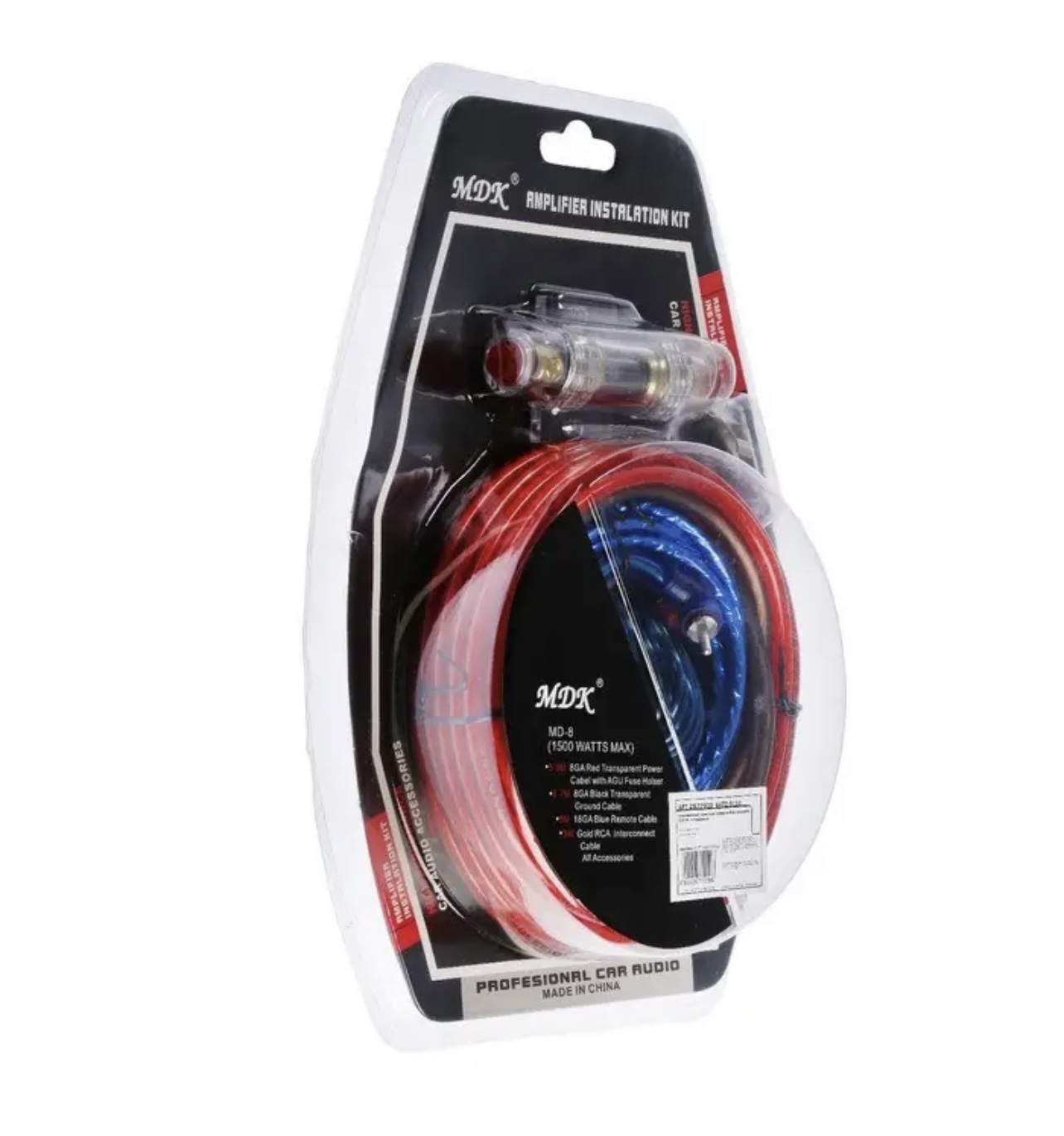 Набір для під'єднання підсилювача MDK MD-8 - зображення 3