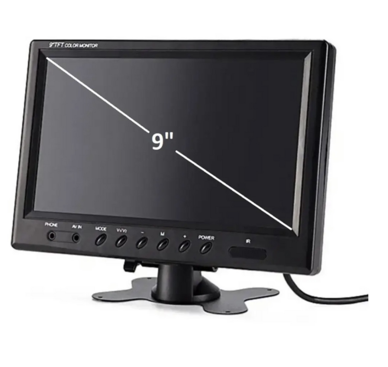 Монітор автомобільний екран 9 дюймів - зображення 2