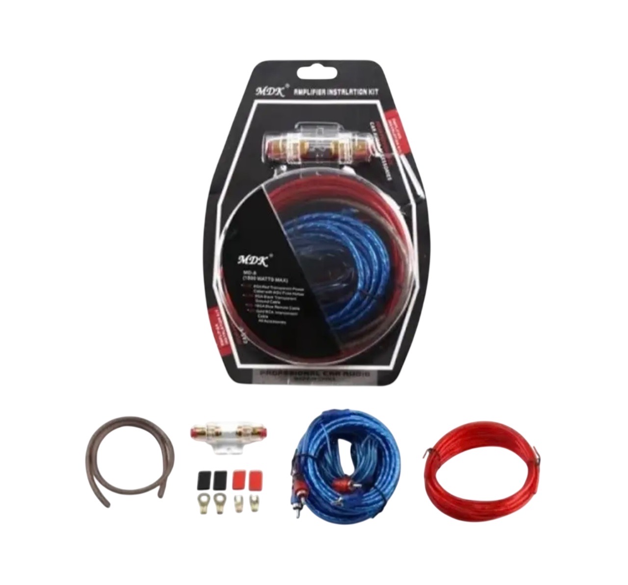 Комплект дротів для автомобільного підсилювача MDK MD-86 8GA