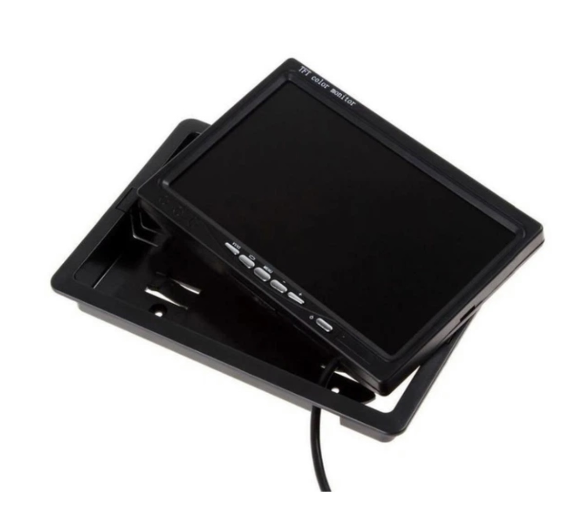 Автомобільний монітор дисплей 7 дюймів для камери заднього виду Автомобільний монітор для паркування заднього ходу - зображення 2