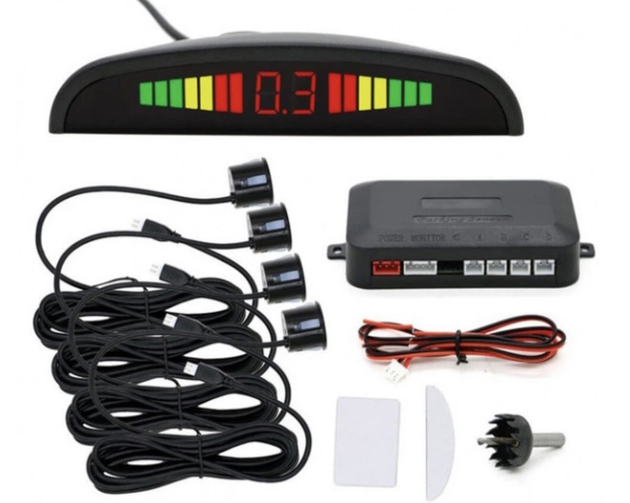 Парктроник Car Radar на 4 датчика