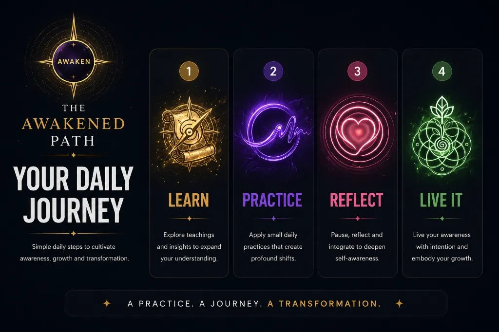 Your Daily Journey — 4-Step Process Demo