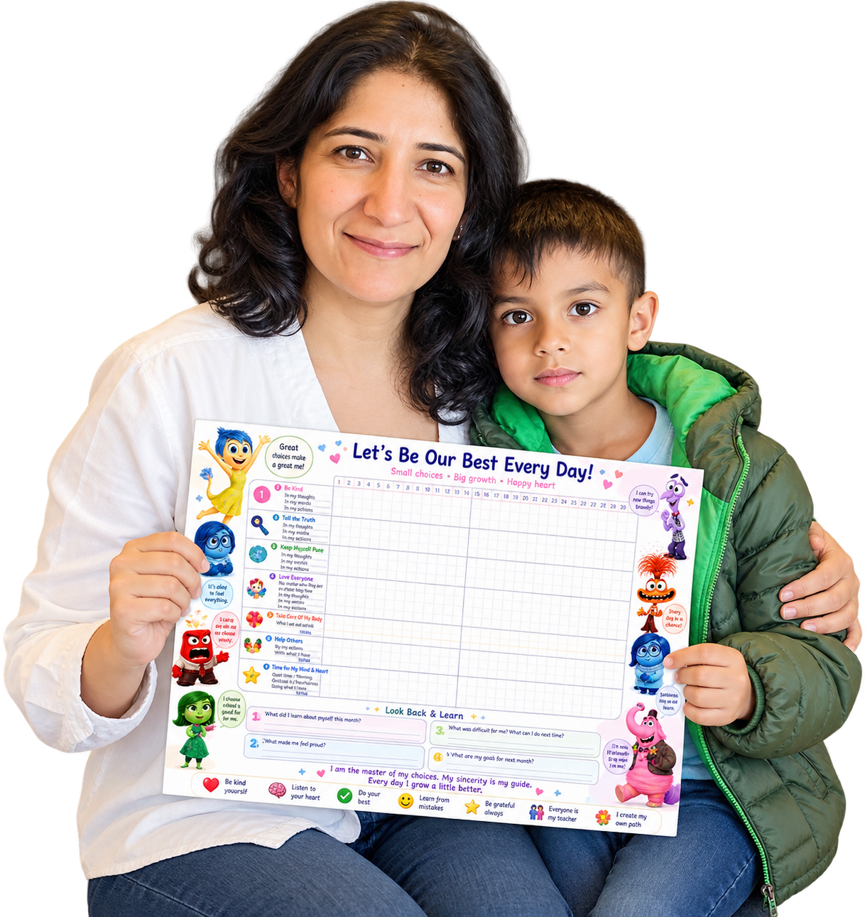 Let's Be Our Best Every Day! — a 3-day live kids challenge for ages 3 to 12, with poster and diary materials