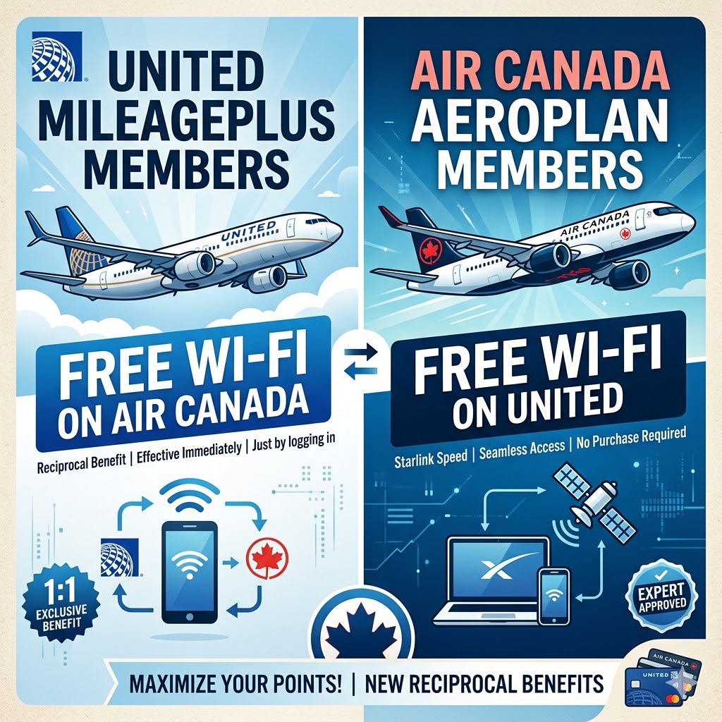 ✈️ BIG NEWS for United & Air Canada Flyers! 📶
