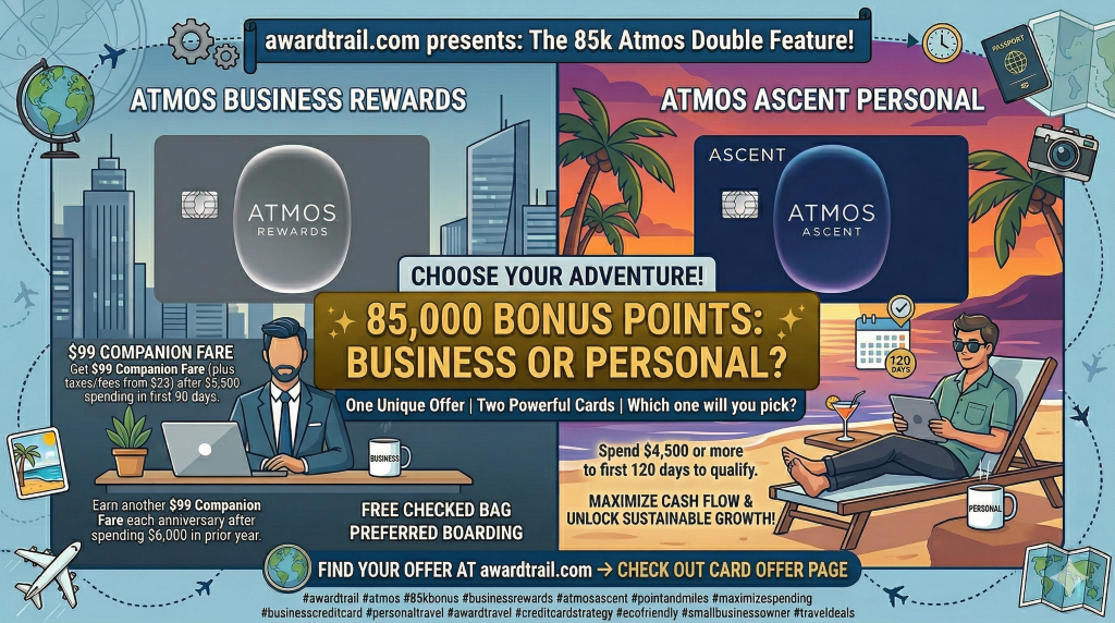 💳 BIG NEWS: The 85k Atmos Offers are LIVE! 🚀