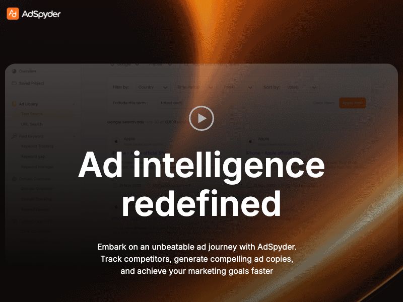 Adspyder Screenshot