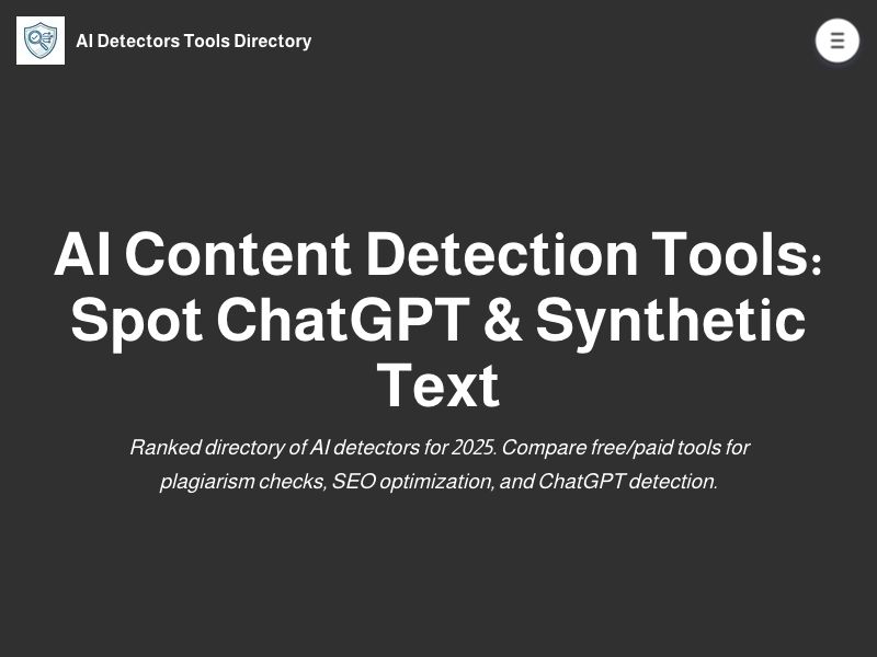 AI Detectors Directory