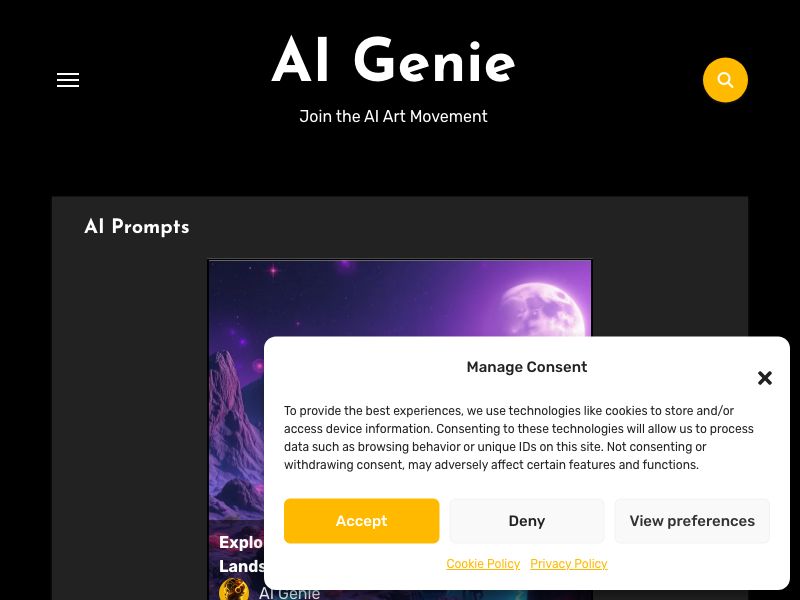 AI Genie — Photo & Video Maker