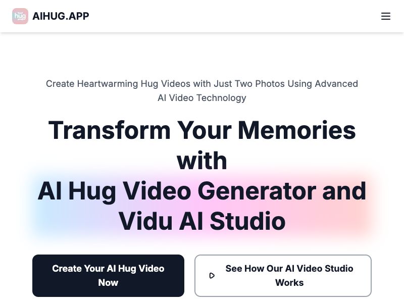 AI Hug Video Studio