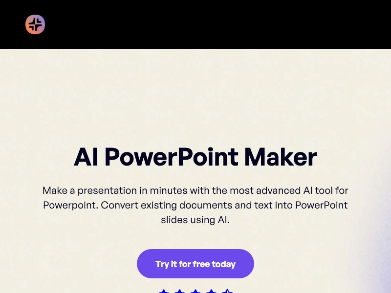 AI PowerPoint Maker