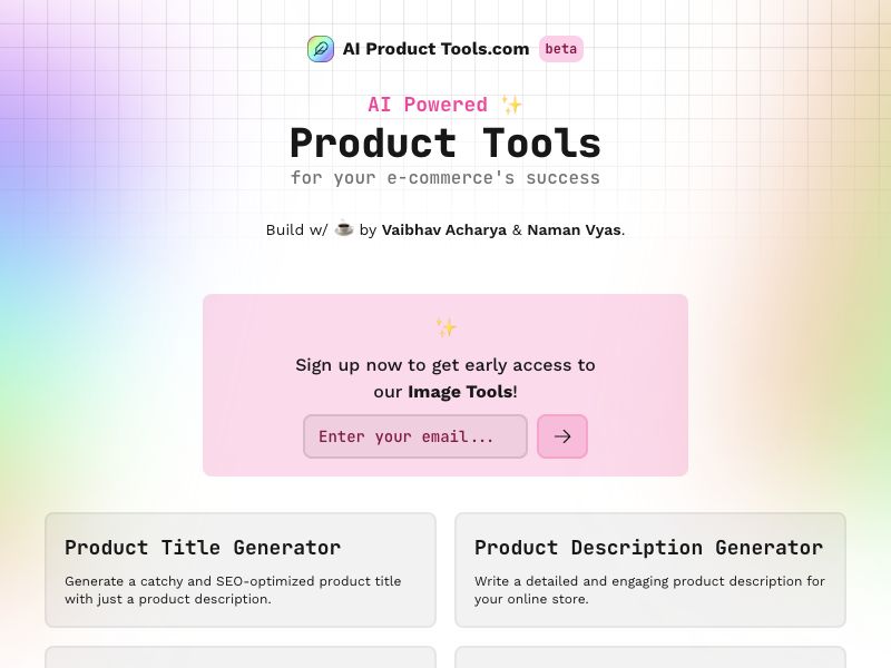 AI Product Tools