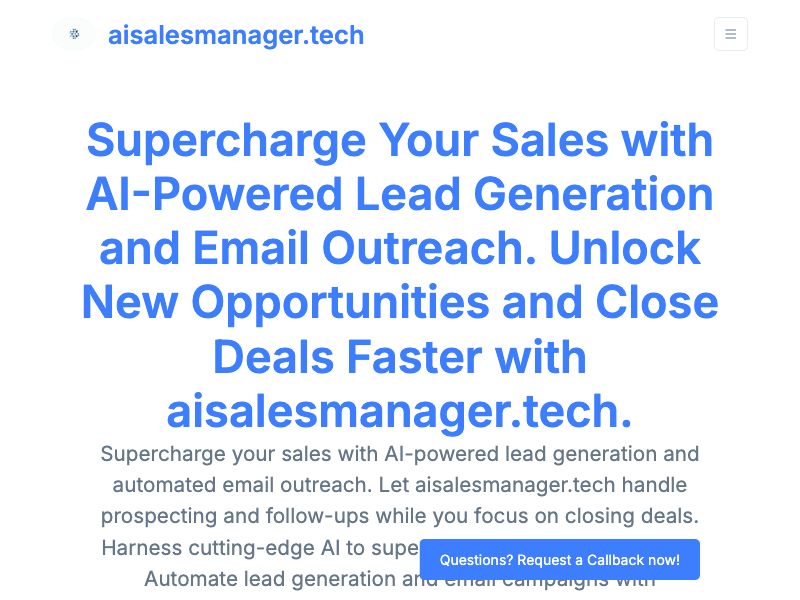 AI Sales Rep