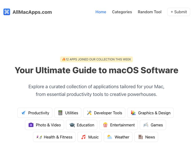 All Mac Apps