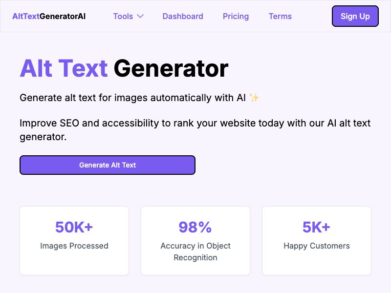 Alt Text Generator AI