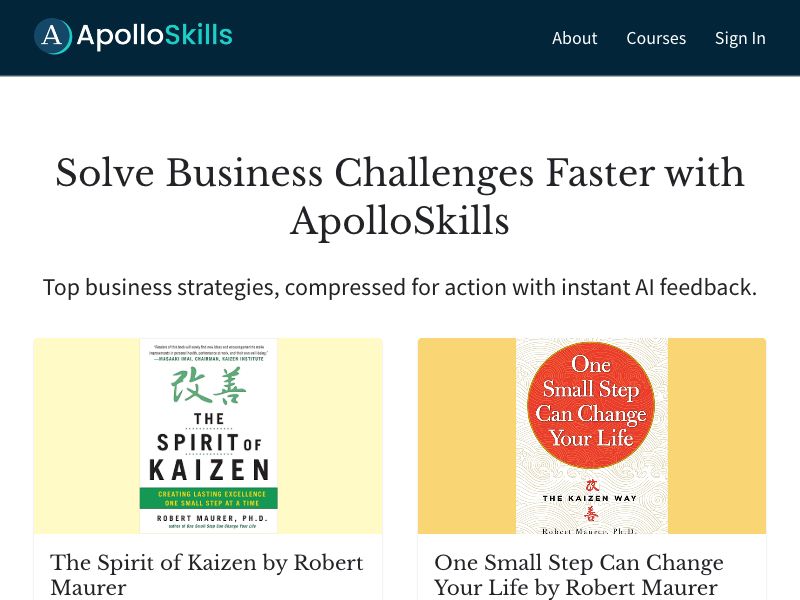 ApolloSkills Screenshot