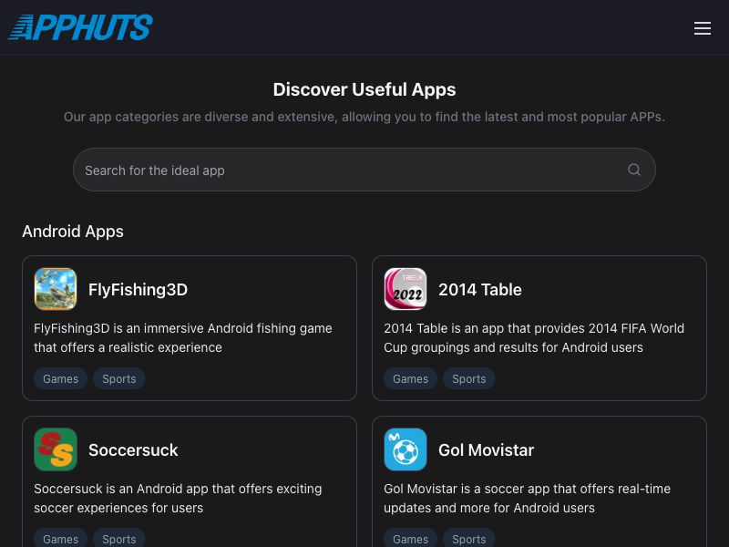 Apphuts Screenshot