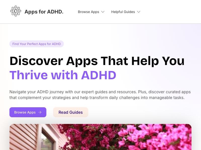 Apps for ADHD