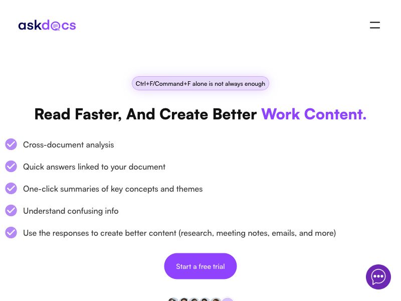 AskDocs AI Screenshot