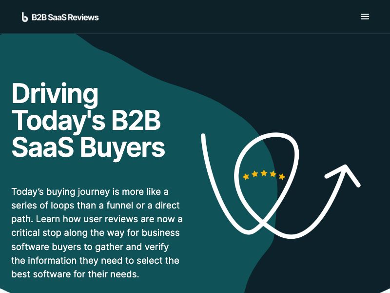 B2B SaaS Reviews Screenshot