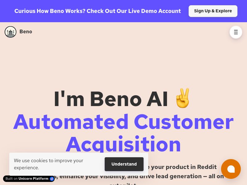 Beno Screenshot