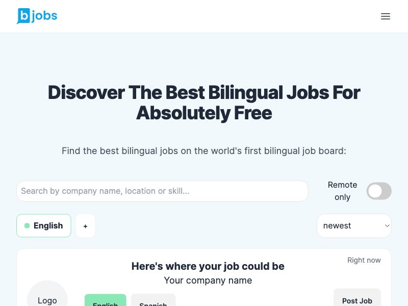 BilingualJobs.io