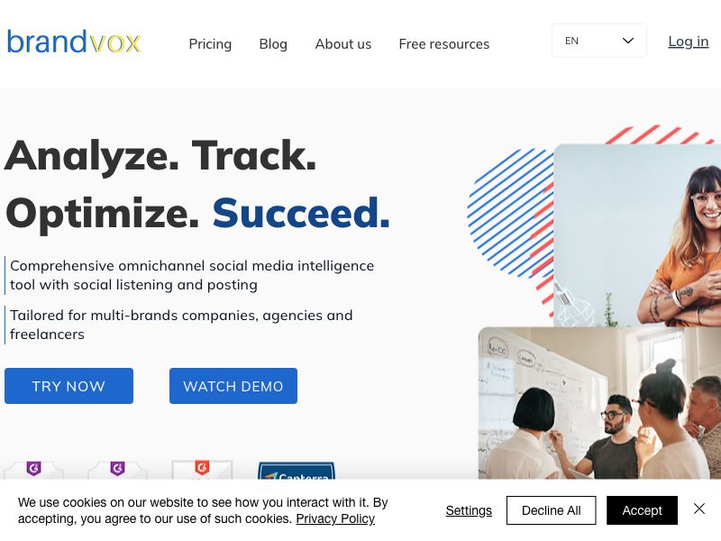 BrandVox Screenshot