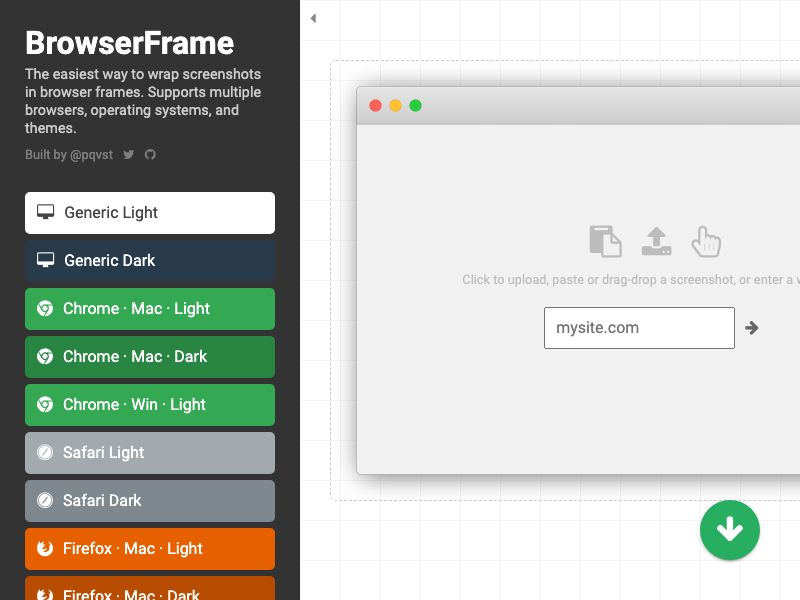 BrowserFrame Screenshot