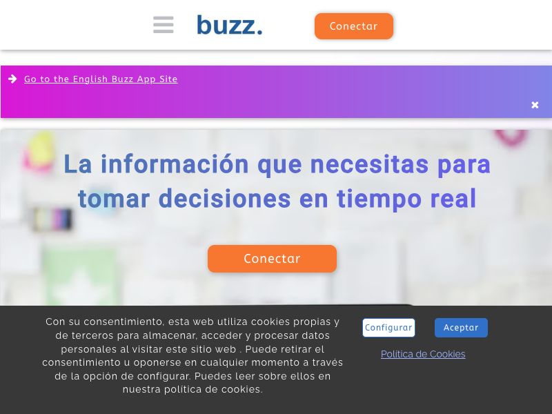 Buzz App Screenshot