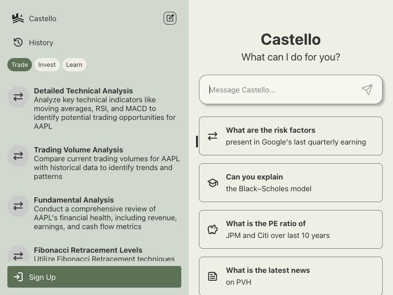 Castello.ai Screenshot