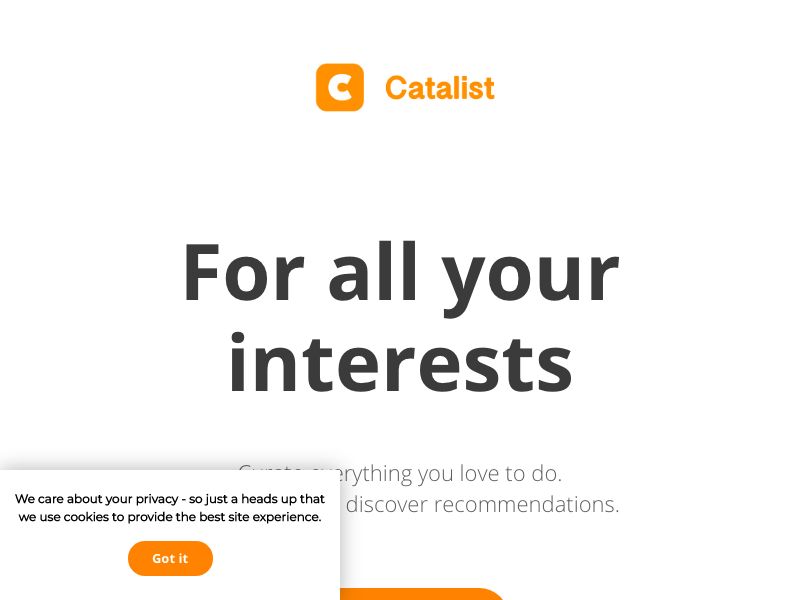 Catalist Screenshot