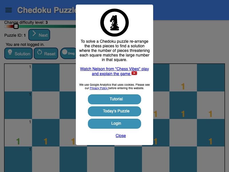 Chedoku Puzzles