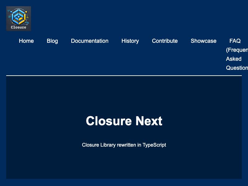 Closure Next