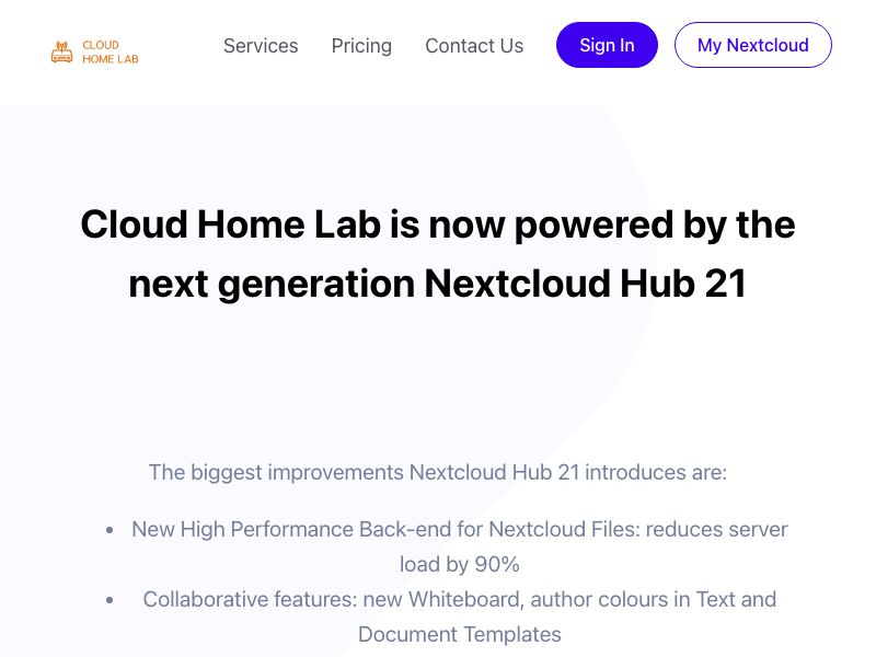 Cloud Home Lab