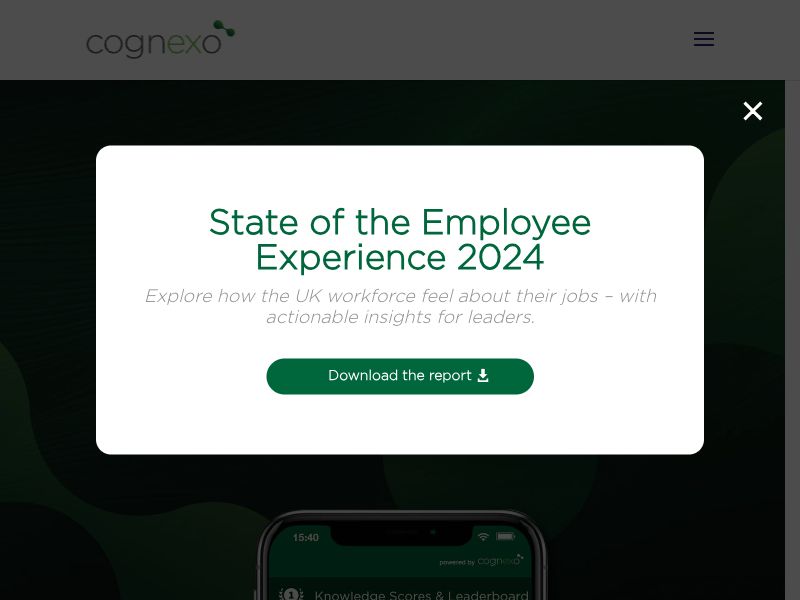Cognexo Screenshot