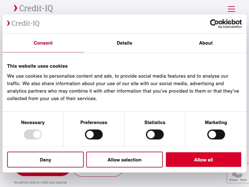 Credit-IQ Screenshot