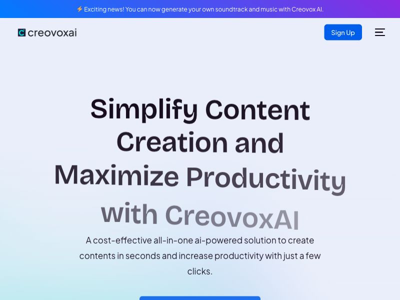 Creovoxai