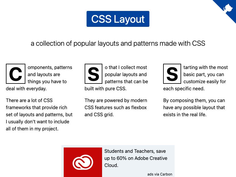 CSS Layout