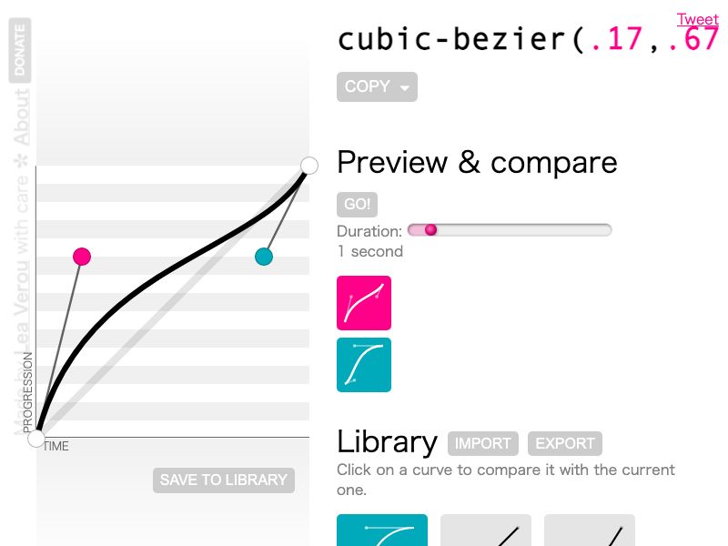 Cubic-bezier