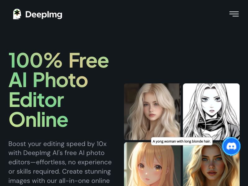 DeepImg AI Screenshot