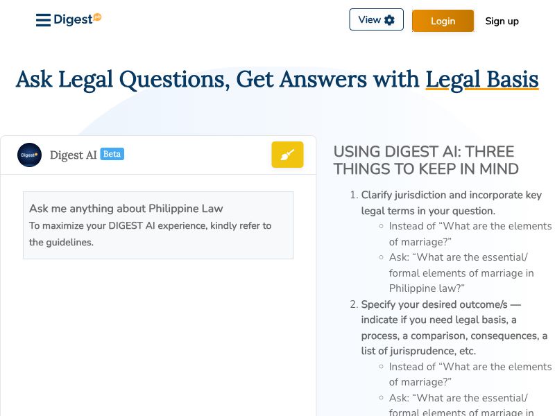 Digest PH AI Screenshot